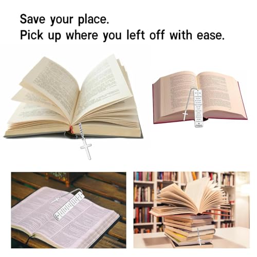 Christian Bookmarks,Bible Bookmarks Christian Gifts for Men Accessories