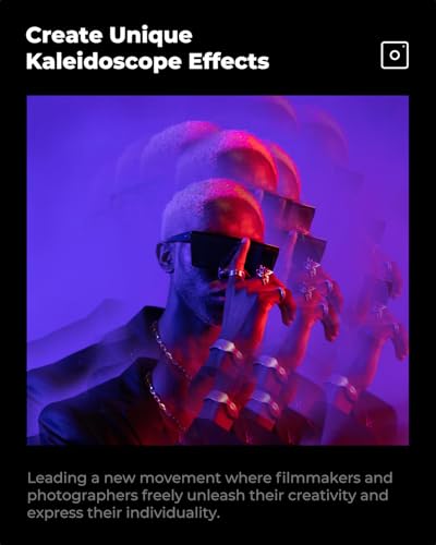K&F CONCEPT 72mm Kaleidoscope Effects Filter Prism