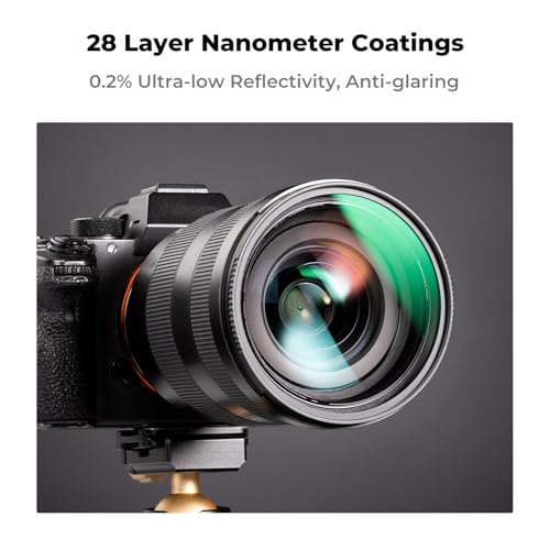 K&F CONCEPT 62mm Circular Polarizing Filter & MC UV Lens Filters Kit