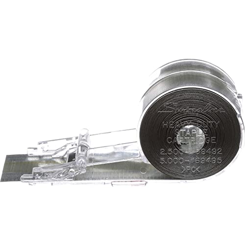 Swingline Premium 3/8-inch staple cartridge with 5,000 jam-free staples for heavy-duty staplers