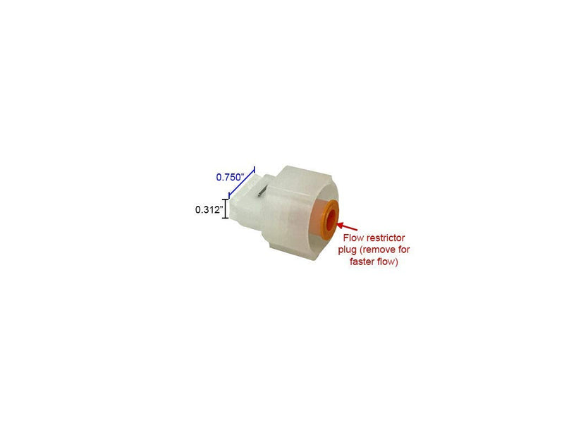 [Australia - AusPower] - Felt Tip Applicator 0.750" x 0.312" with Felt Density of 32oz/sq. Yard (Qty. of 10) 