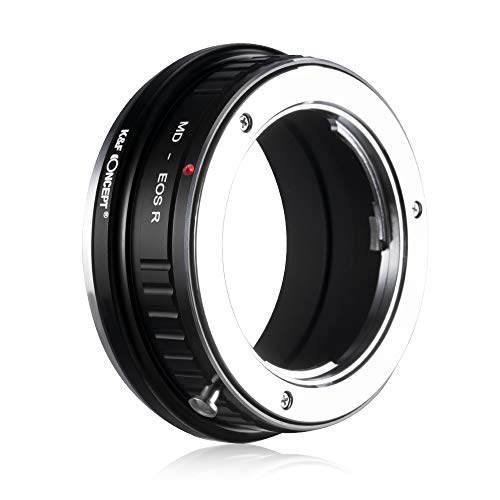 K&F Concept Lens Mount Adapter for Minolta MD MC Mount Lens to Canon EOS R Camera Body