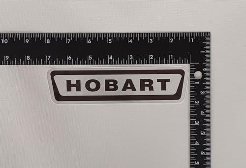 [Australia - AusPower] - HOBART 00-118365 Genuine OEM Replacement Part - Large Metallic Label Set - Pack of 5 (7" x 1.8") 