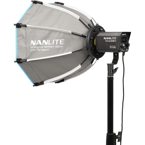 NANLITE SB-FMM-O Octagonal Softbox with FM Mount (SB-FMM-O-40) SB-FMM-O-40