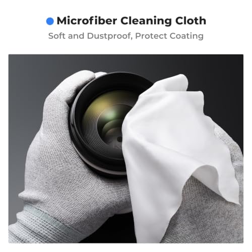 K&F CONCEPT 62mm Magnetic Polarizer Lens Filter with Cleaning Cloth