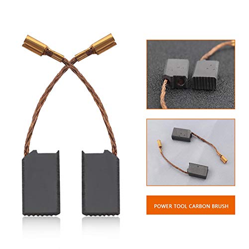 OTOTEC 2 pairs of carbon brushes 13x8.5x5mm with automatic stop, compatible with Festool RO 125 FEQ RO 150 E WST 150 7 E power tools