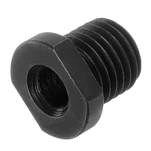 QUARKZMAN M10 Female to M16 Male Adapter Polisher Adapter Connection Rotary Tool Attachment Thread Adapter Conversion Tool for Diamond Core Drill Polishing Wheel Black | Connection Rotary Tool Attachment Thread Adapter Conversion Tool, For Diamond...