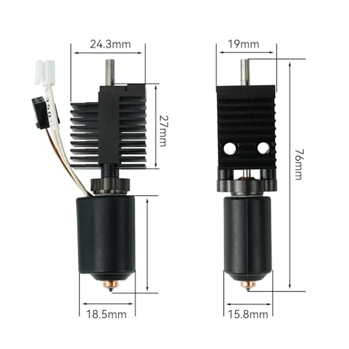Ceramic Hotend Kit for Creality K2 Plus - High Performance Ceramic Hotend for Precise Extrusion - Fast Heating Time & Stable Temperature Control - Durable & Reliable Print Quality