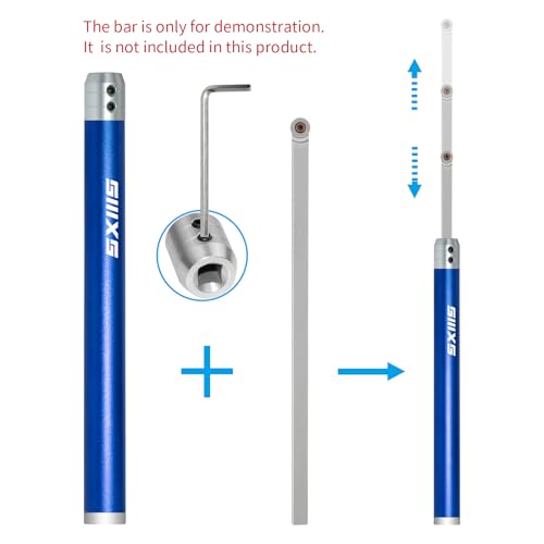 Carbide Wood Lathe Truning Tools Grip Handle and Extension Handle HD02BB
