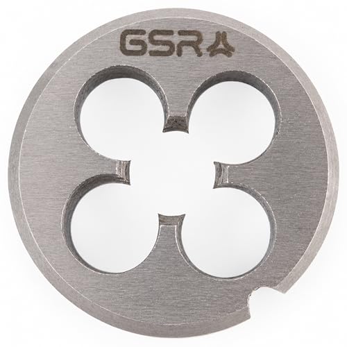GSR Professional Die | Tap Cutter for External Thread | HSS M Shape B | For Crafts, Industry & DIY | Metric | M8