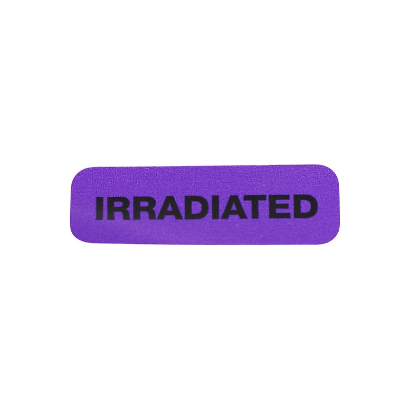 Irradiated Medical Healthcare Labels, 0.5 x 1.5 Inch Rectangle, 500 Total Labels