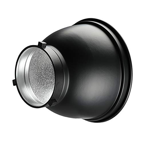 Soonpho 7" Standard Reflector Diffuser Lamp Shade Dish with 20° /40°/ 60° Degree Honeycomb Grid White Soft Cloth for Bowens Mount Studio Strobe Flash Light Speedlite