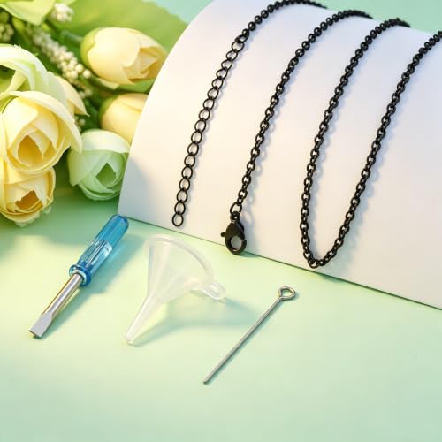 Mechanic Wrench Cremation Jewelry for Ashes Stainless Steel Tool Urn Pendant Locket Keepsake Memorial Urn Necklace for Men Women Holder Ashes for Pet Human Black-DAD
