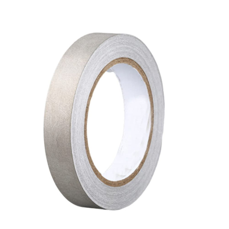 [Australia - AusPower] - Faraday Cloth Tape Double Conductive Cloth Adhesive Tape for EMI Shielding, Wire Harness Wrap, Grounding, Guitar Interference Signal Blocking, Electrical Repair (1 in x 66 FT) 1 IN x 66 FT 