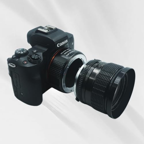 PHOLSY Lens Adapter Compatible with Olympus OM Lens and Canon EF-M Camera Olympus OM to EOS M