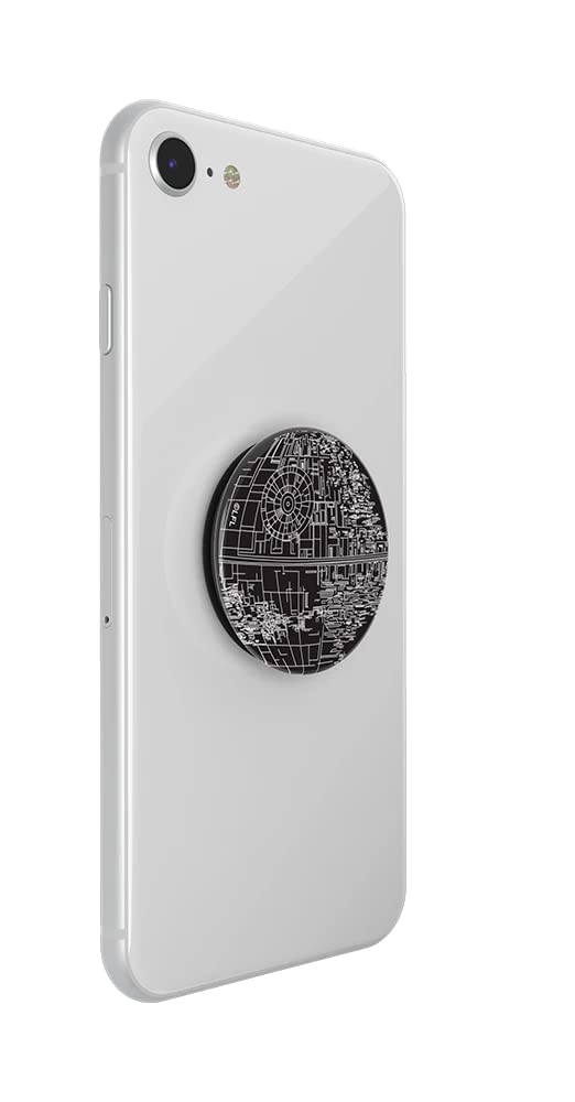 [Australia - AusPower] - PopSockets Phone Grip with Expanding Kickstand, Star Wars - Death Star Alum 