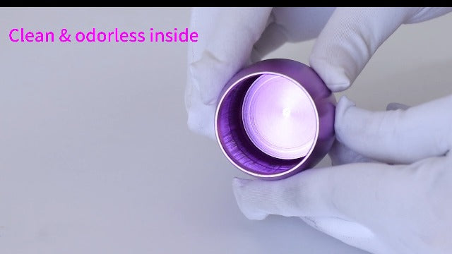 Mini Keepsake Urn for Adult Ashes Female/Mom/Women/Grandma Purple
