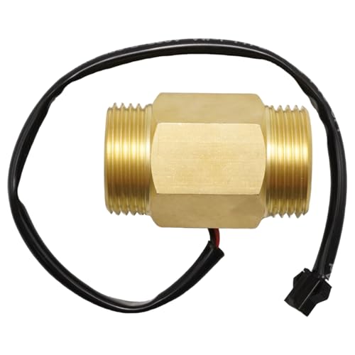 Hoypeyfiy Water Flow Sensor, Stable Hall Flow Meter for Water Heaters, Water Machines and Industrial Applications