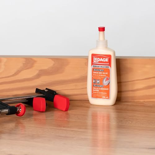Le Page Express Quick Dry Wood Glue, 150 ml bottle