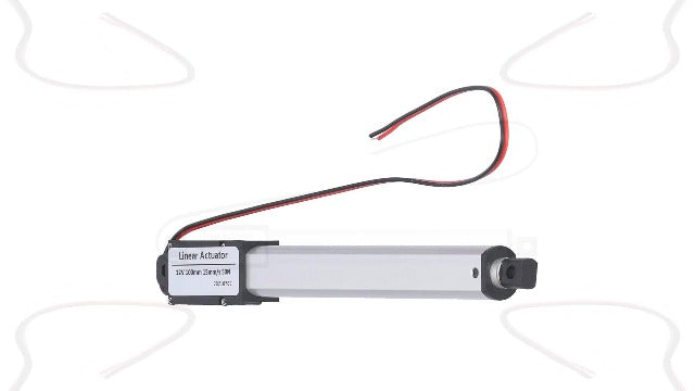 Mini Linear Actuator 12V, 100mm Stroke Electric Actuator with Internal Limit Switch for Industrial Automation and