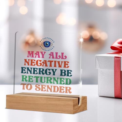 Inspirational Evil Eye Gifts for Women Men Friends Positive Spiritual Gifts