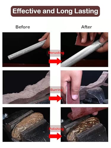 HL-YMXQ emery cloth sanding roll dispenser with six assorted grits for wet sanding metal, automotive, furniture, and wood