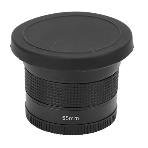 0.35x Ultra Wide Angle Fisheye Lens with Macro, AF IR Compatible. Suitable for All Cameras, Camcorders, and Lenses. for High Resolution Day and Night Photography (55mm) 55mm