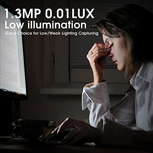 2.8-12mm 4X Manual Zoom USB Camera Module, 0.01lux Low Light, 960P 60FPS 2.8-12mm lens