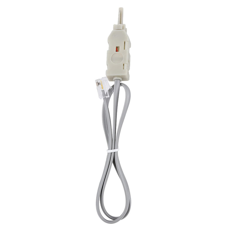 [Australia - AusPower] - C019 Telephone Phone Line Network Cable Tester Butt Tester Lineman Tool Cable Set, Phone Tester with Connectors and Joiner Support DTMF Dual Caller ID, Blue 