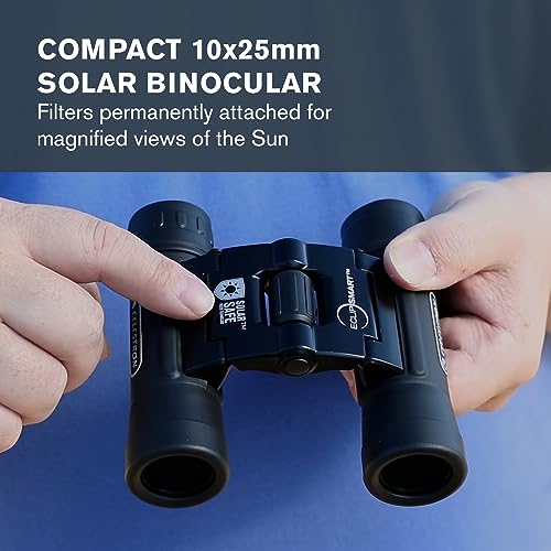 Celestron EclipSmart Safe Solar Eclipse Binoculars – Compact 10x25 EclipSmart 10x25 binocular