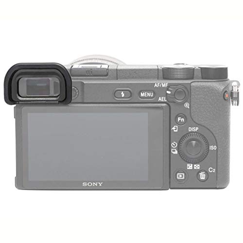 ULBTER Eyepiece Eyecup Viewfinder for Sony Alpha A6600 A6500 A6400 [2 Pack] Eyecup for A6500 A6400 A6600