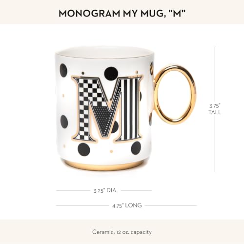 MACKENZIE-CHILDS Ceramic My Mug, 12 Ounces, M