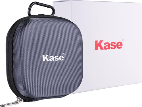 Kase Revolution Plus Hard Shell Tortoise Filter Wallet Case 8 Pocket + Carabiner (Large 95-112mm) Large 95-112mm