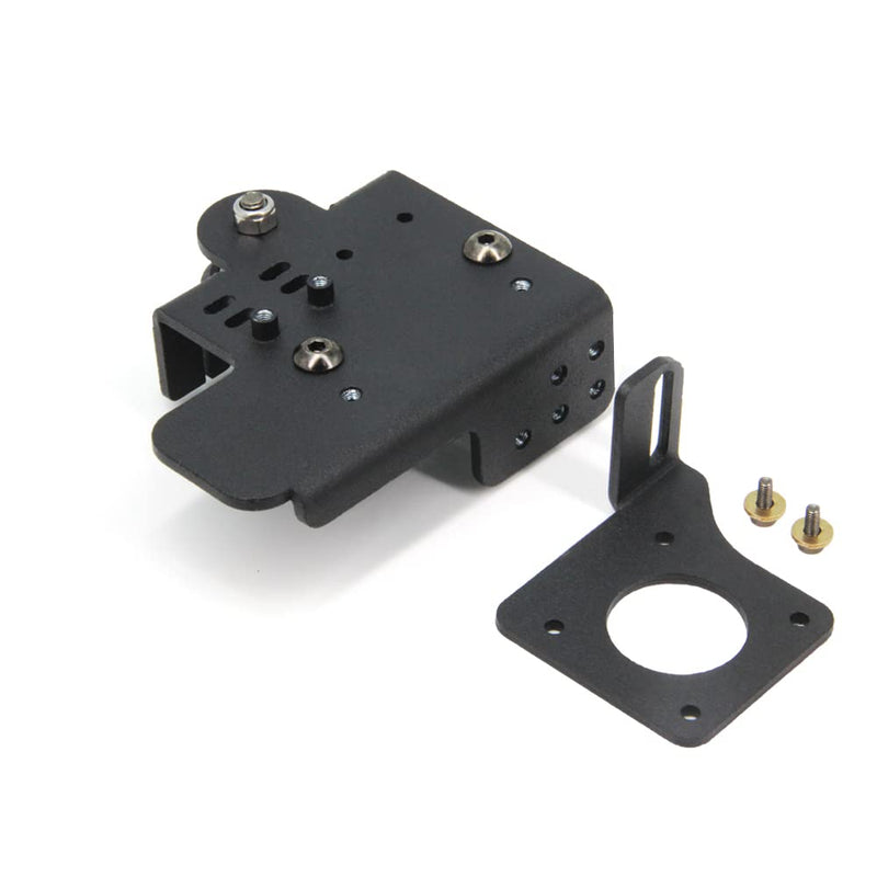 CR-10S Pro V2 Direct Drive Upgrade Kit Aluminum Plate with Dual Gear Extruder Kit with Motor Easy Print TPU Flexible Filament Only for CR-10S Pro V2 (Aluminum Plate+Dual Extruder+Motor Kit) Aluminum Plate+Dual Extruder+Motor Kit