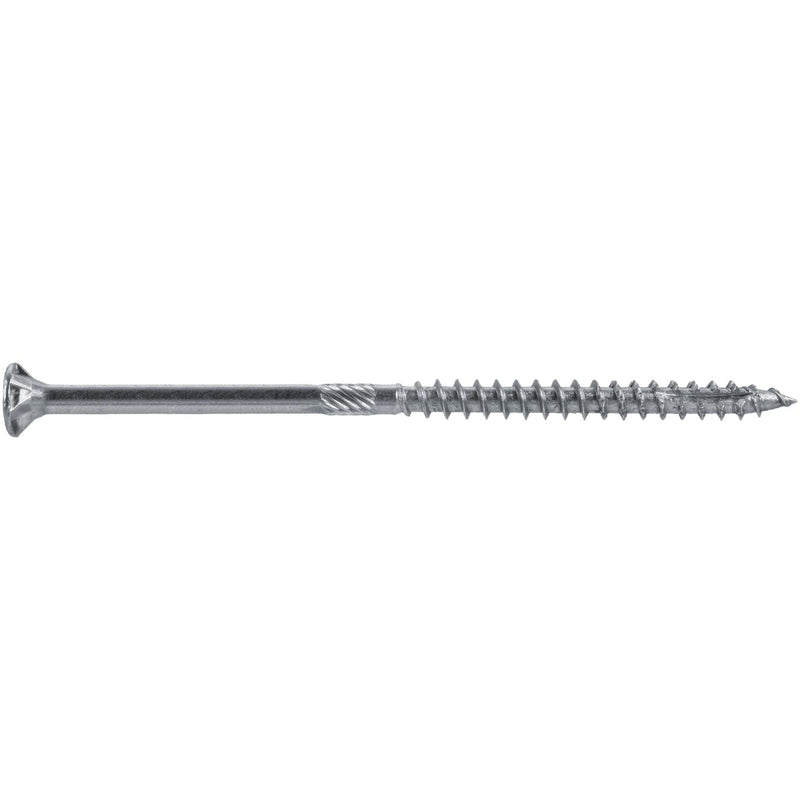 #10 x 4 Silver Star Stainless Steel Wood Screw Torx/Star Drive Head - Grade 305 Stainless Steel Torx/Star Drive Wood Screws - (1 Pound - 56 Approx. Screw Count) #10 x 4"1 POUND - 56 Approx. Screws