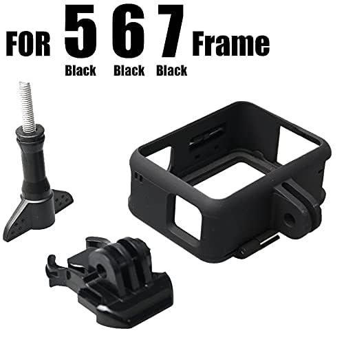 [Australia - AusPower] - Gopro Hero Mount The Frame Go Pro Hero Housing (hero7black/hero6 Black/hero5 Black/hero7 Silver/hero7 White/Hero(2018)) Go Pro Microphone Case Gopro Hero Case Mount Gopro Hero Case mounting 