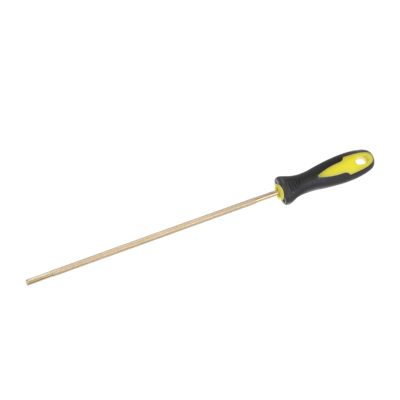 [Australia - AusPower] - sourcing map Diamond Chainsaw File 3/16 Inch (4.8 mm) 80 Grits Round Cutting Sharpening Rasp with Plastic Handle for Chainsaw Polishing 3/16" 