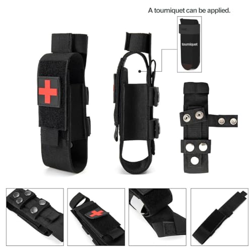 X.I. Products multifunctional foldable trauma shears with holster for EMTs