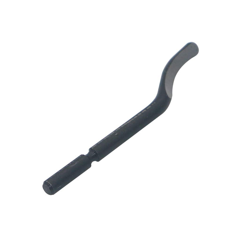 [Australia - AusPower] - Hand Metal Deburring Tool NB1100 Handle + 10 pcs BS1010 Rotary Deburr Blades, Burr Remover Hand Tool for Wood/Plastic/Aluminum/Copper and Steel 