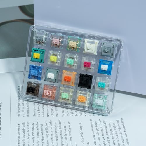 GATERON Keyboard Switches Tester(high Profile Mix he switches,20) 20PCS high Profile Mix he switches