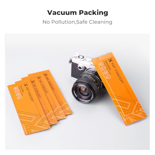 K&F CONCEPT Vacuum Packaging Microfiber Cleaning Cloths X80,for Glasses 80