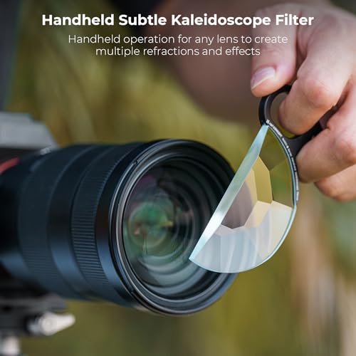 K&F CONCEPT 79mm Handheld Subtle Kaleidoscope Filter