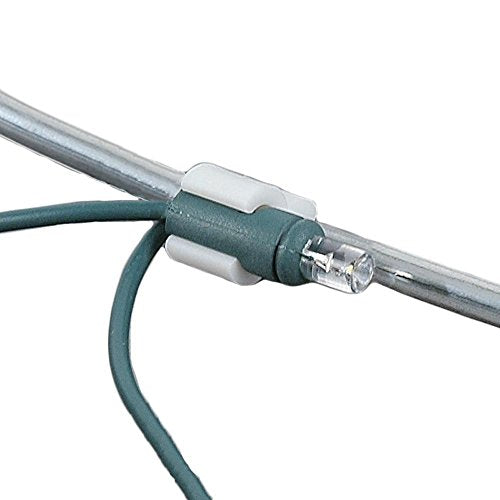Novelty Lights WFC-3/16 Wire Frame Christmas Light Clip, 3/16", 1000 Pack