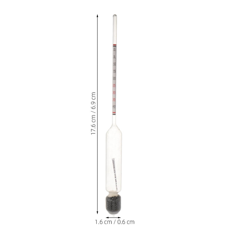 [Australia - AusPower] - POPETPOP 2 Pcs Milk Density Hydrometer for Cow Goat Milk, Glass Lactometer Hydrometer for Lab Dairy Products Content Analysis Measurement 
