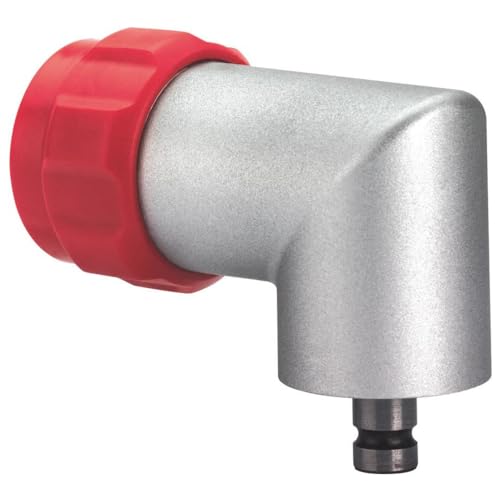 Metabo 627077000" Quick Change Angle Adapter, Green | Angle adapter with magnetic bit holder, clockwise / anti-clockwise rotation, tool-free assembly, for metabo LT Quick machines