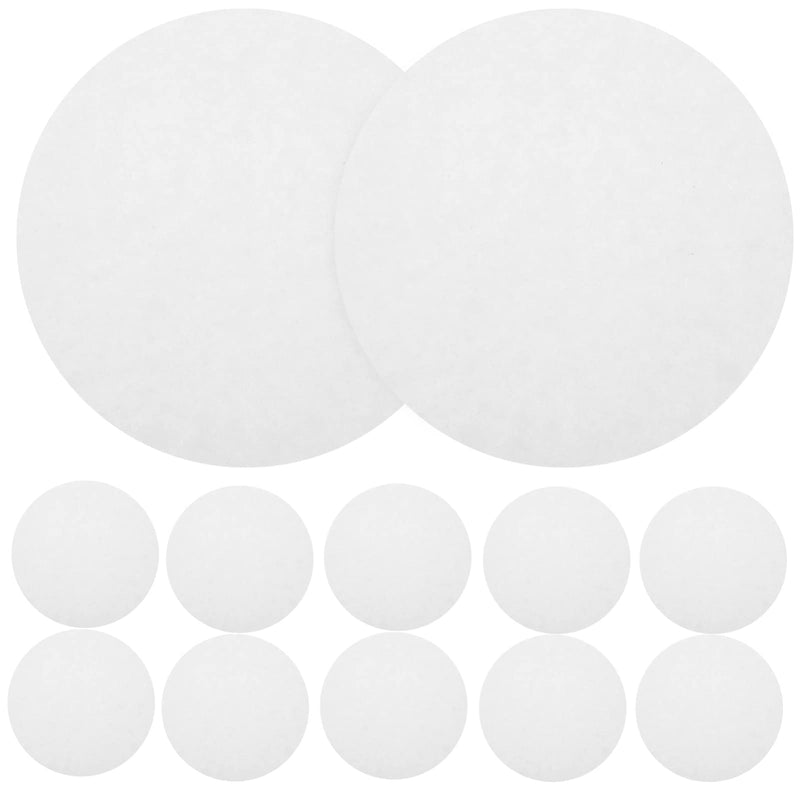 [Australia - AusPower] - Hemobllo Qualitative Filter Paper, 18cm Round Lab Filter Paper Medium Flow Chemical Analysis Testing Funnel Filter Paper (100 PCS) 