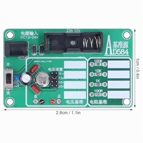 AD584 Precision Voltage Reference Module 4 Channels High Accuracy Multimeter Calibration Resistance Meter