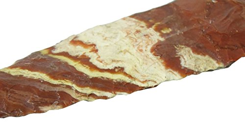 HARMONIZE Reiki Healing Crystal Handmade Natural Indian Agate Stone Set of 5 Arrowhead Spearhead Agate (Set of 5 Arrowheads) RED GIFT POUCH