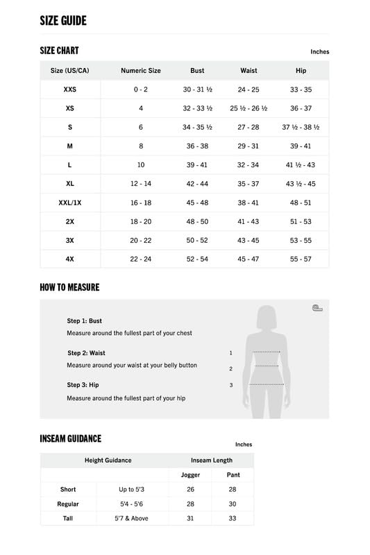 [Australia - AusPower] - Fabletics Women's Active Scrub Jogger - MotionTech, Pocket-Packed, Lightweight, Wrinkle-Resist, Semi-Slim Fit Regular Large Black 