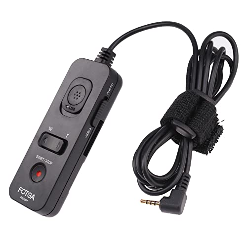 Fotga 59" Remote Control Shutter Release Cords Cable for Panasonic GH2 GH3 GH4 GH5 GH5s GH6 GH7 G97 S1 S5 S5II S5M2X S5IIX S5K S5C RM-VP1 RM-VP1 Focus Zoom REC Start/Stop